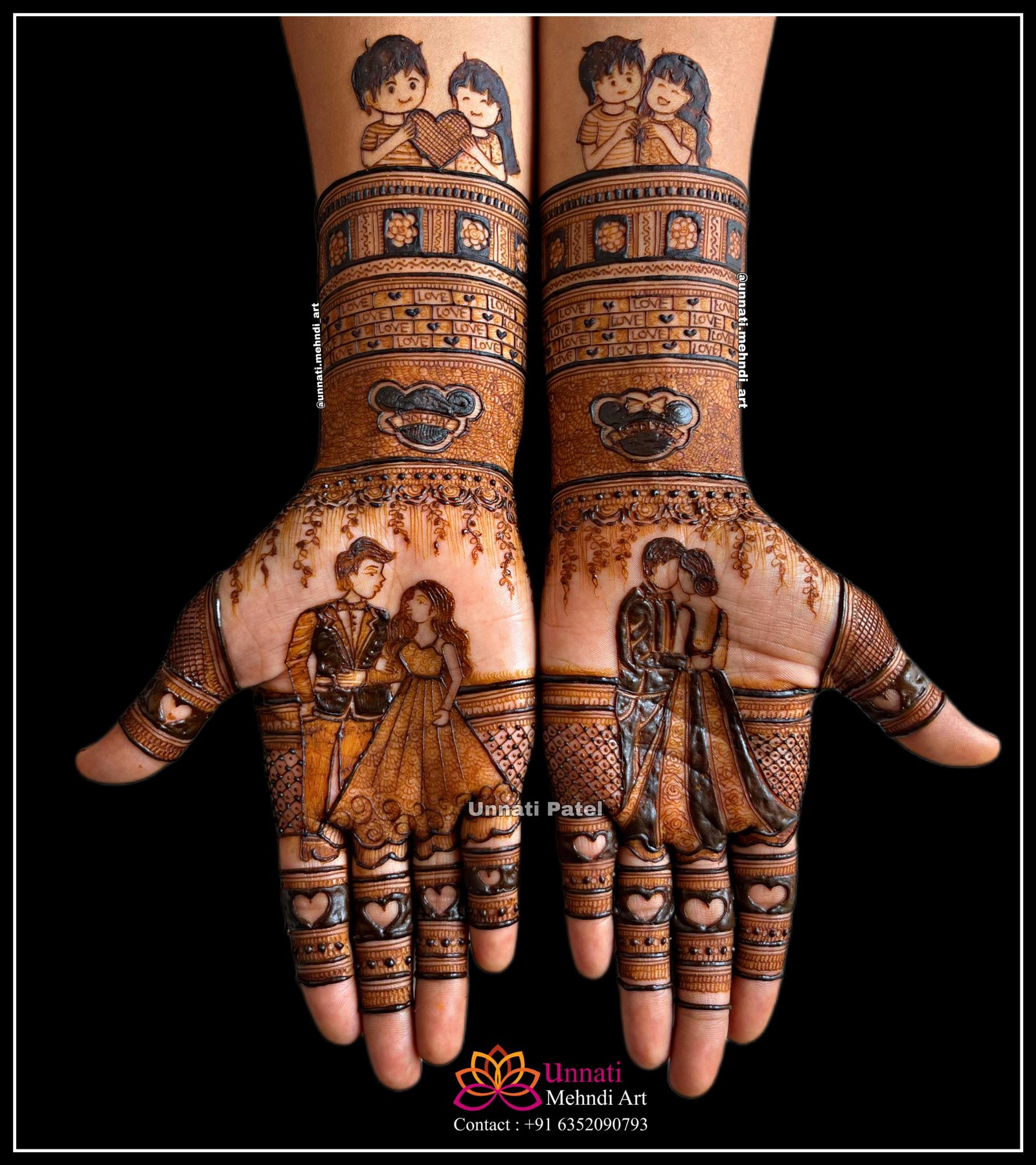 Baby Shower Mehndi - bridal mehndi service